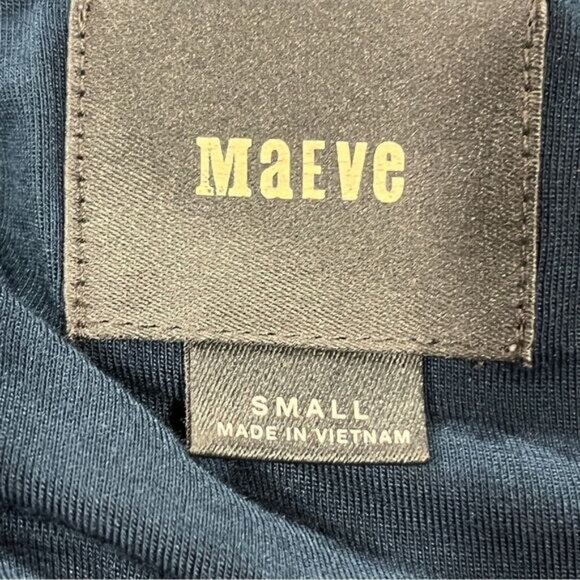 Maeve Anthropologie Galena Dress Midi S Fall Wine Cap - Picture 10 of 15